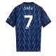 Arsenal Bukayo Saka #7 Gostujuci Dres 2025-26 Kratak Rukav